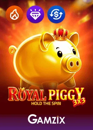 3x3 Royal Piggy Hold the Spin gokkast